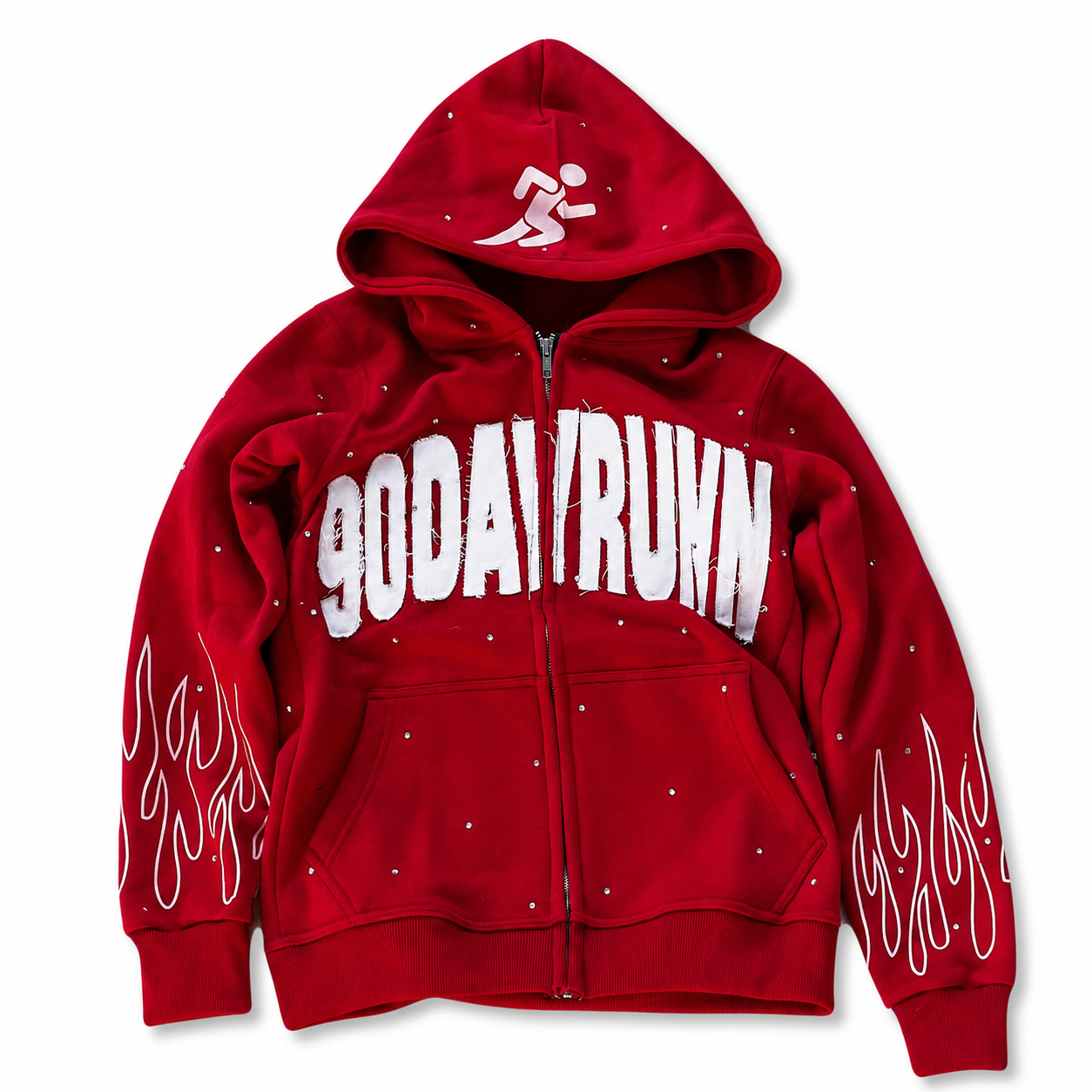 90DayRunn Hoodie (RED)