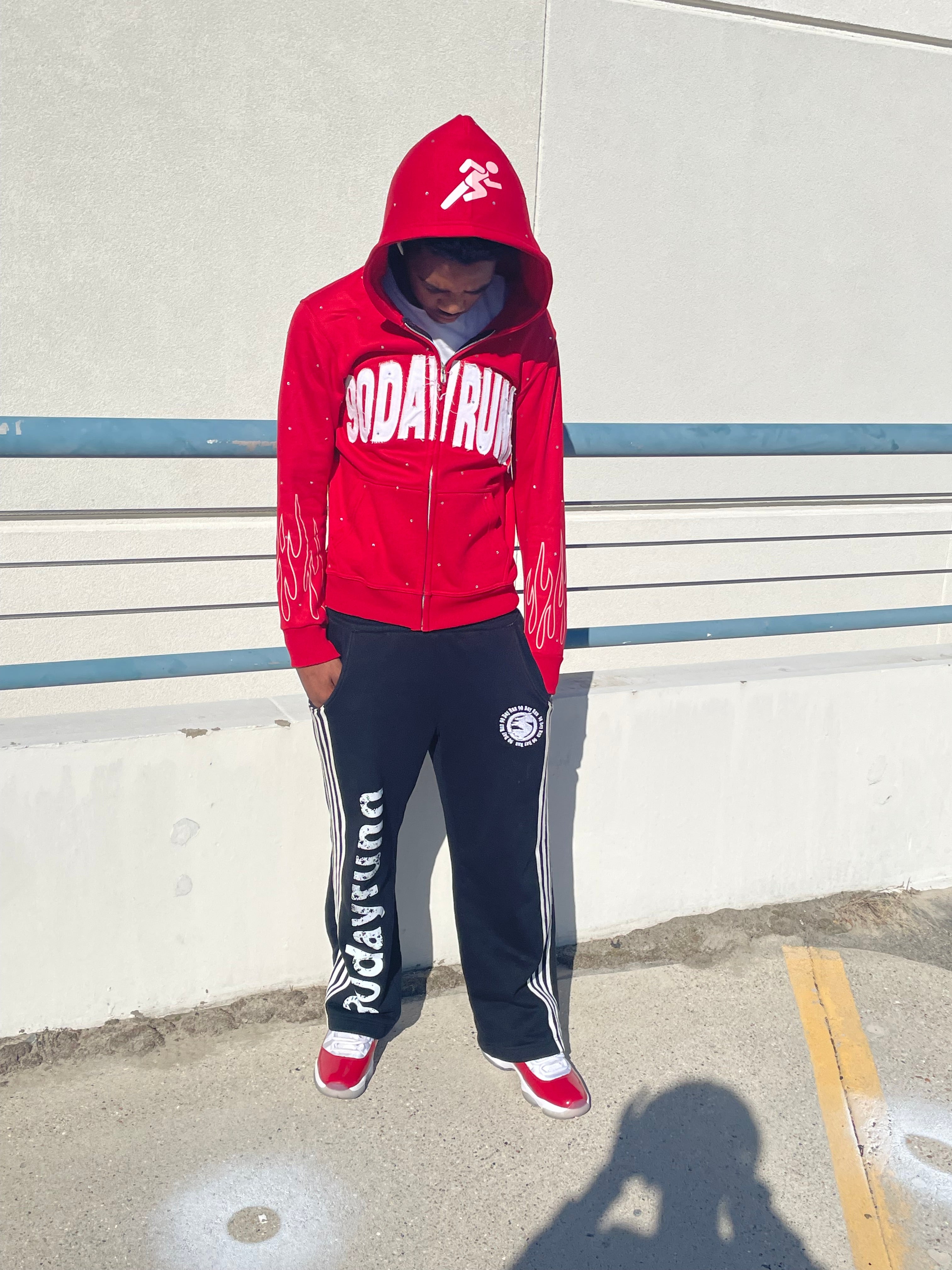 90DayRunn Hoodie (RED)